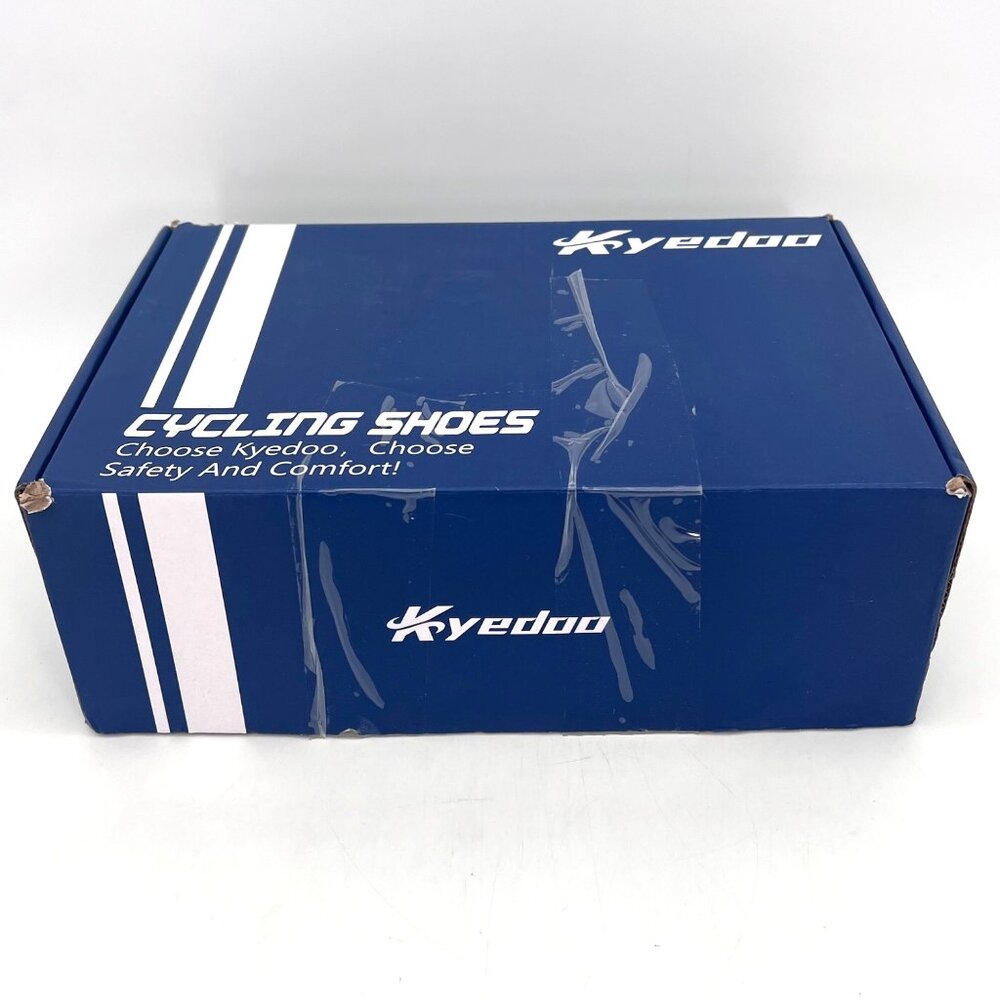 Kyeodo Cycling Shoes Mens 7 Womens 8.5 Black Delta Pedals Pelaton Compatible New - Picture 11 of 16